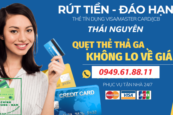 Đáo hạn thẻ tín dụng tại Thành Phố Thái Nguyên